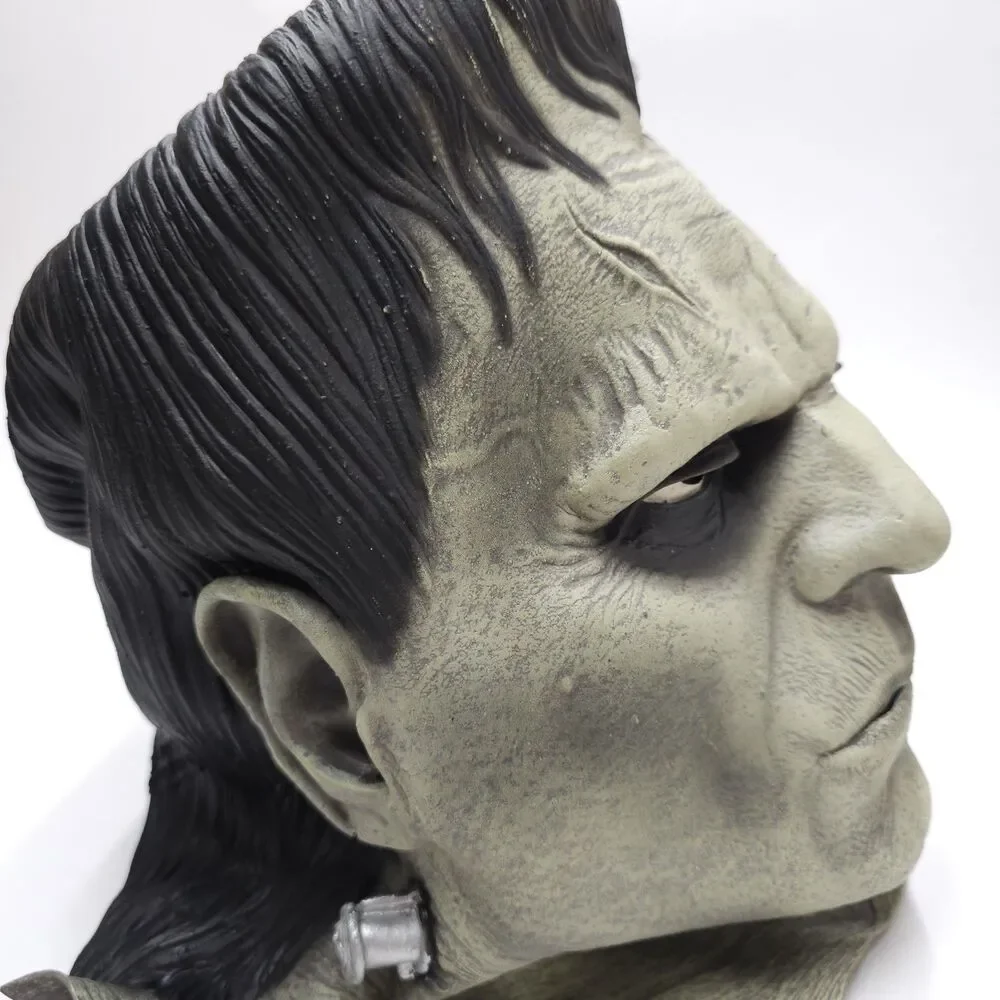 2002 Mask Illusions Frankenstein Latex Made In Mexico Adult Size